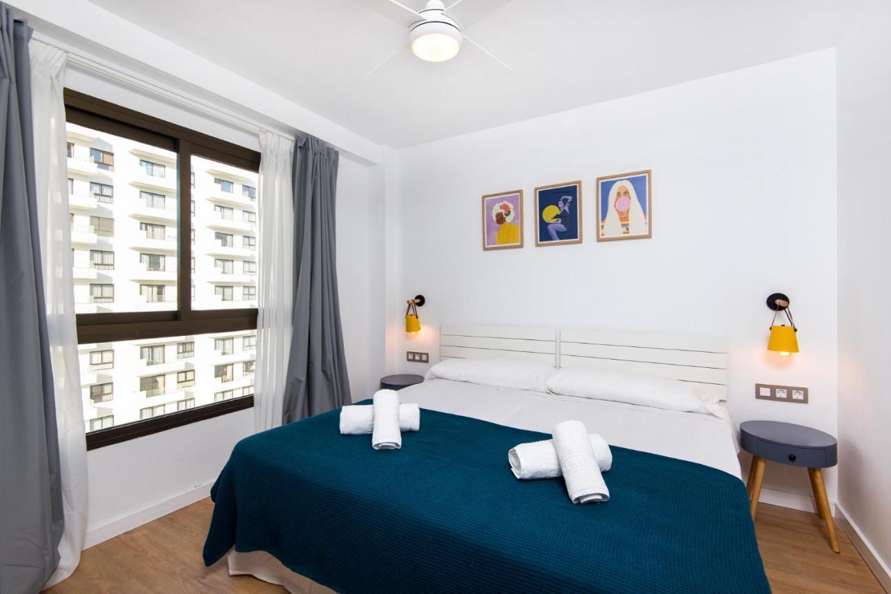 Aloha Puerto Private Apartment 1St Line Carihuela Beach Torremolinos Eksteriør billede