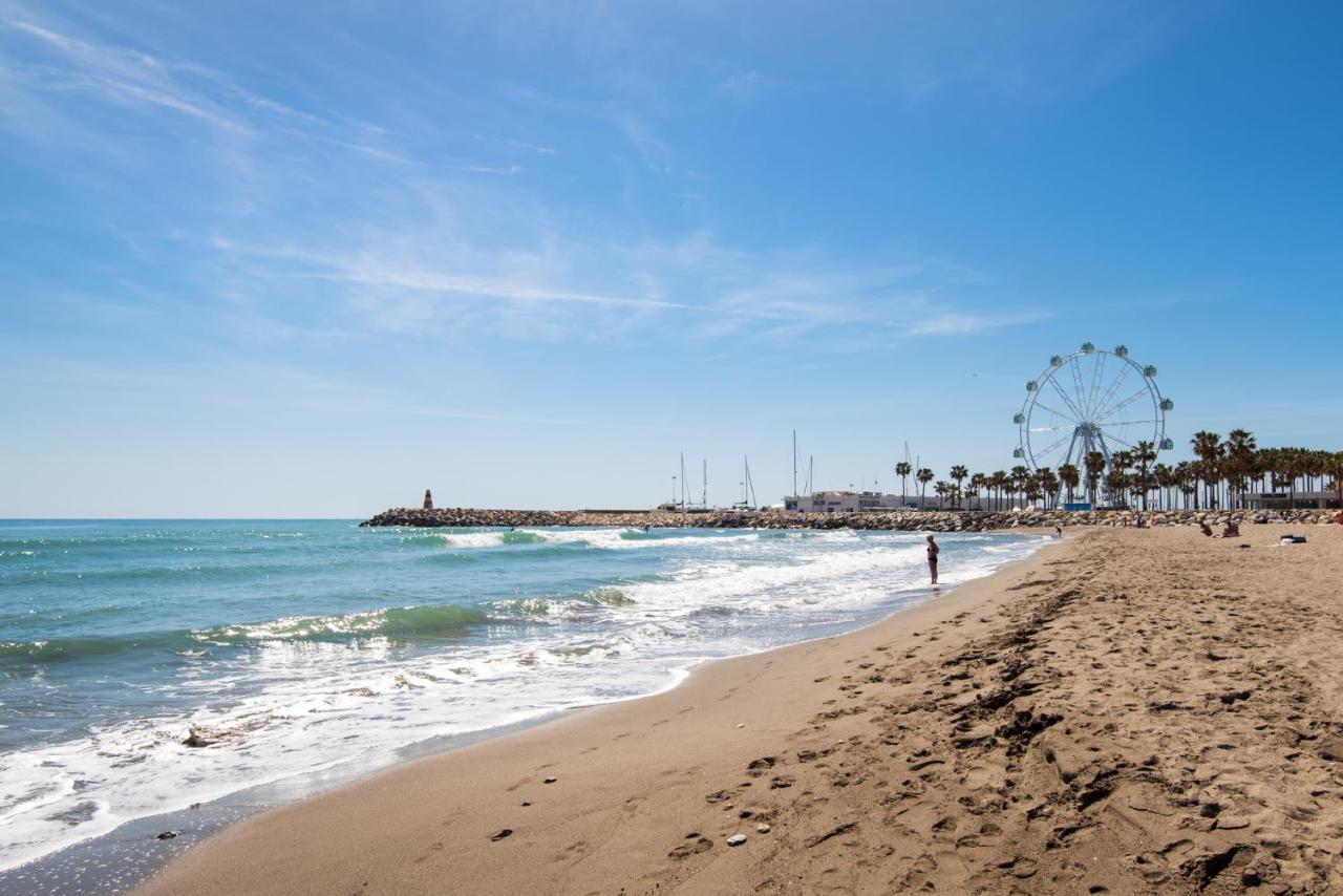 Aloha Puerto Private Apartment 1St Line Carihuela Beach Torremolinos Eksteriør billede